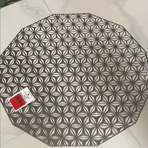 New Chilewich Pressed Kaleidoscope Mat 14"
